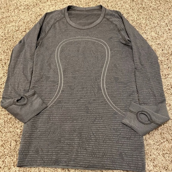 lululemon athletica Other - Lululemon Long Sleeve Top Grey